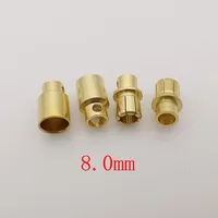 5mm 6mm 8mm RC Battery Bullet Banana Plug Male Female Bullet Banana Connector Plugs for ESC Lipo RC Battery Plugs 6