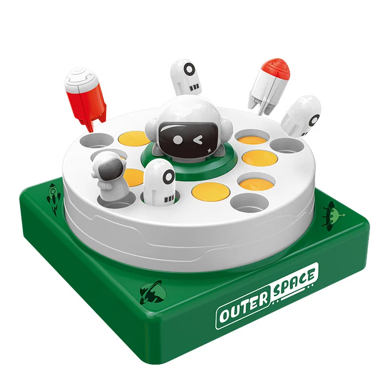 Roket Fırlatma Döner Tabla Elektrikli Oyuncak Zeplin Mancınık Disk Zıplayan Döner Tabla Odak Eğitim Oyuncak Masaüstü Oyunları Çocuk Hediyesi