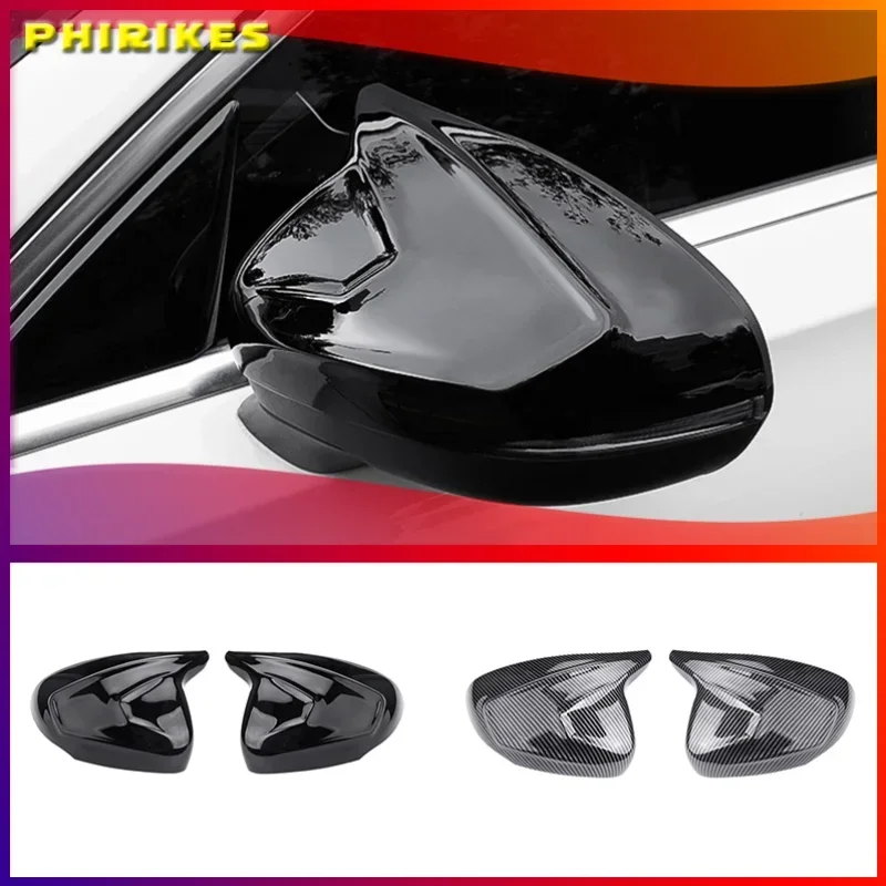 

For Mercedes-Benz A-Class W177 2019 2020 Black Exterior Rearview Mirror Cover Side Mirrors Protection Guards