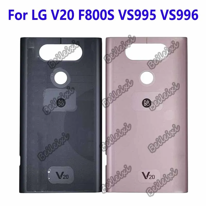 

For LG V20 F800S VS995 VS996 H990N US996 LS997 H910 H915 Battery Back Cover Metal Battery Cover Housing Case Phone Back Cover