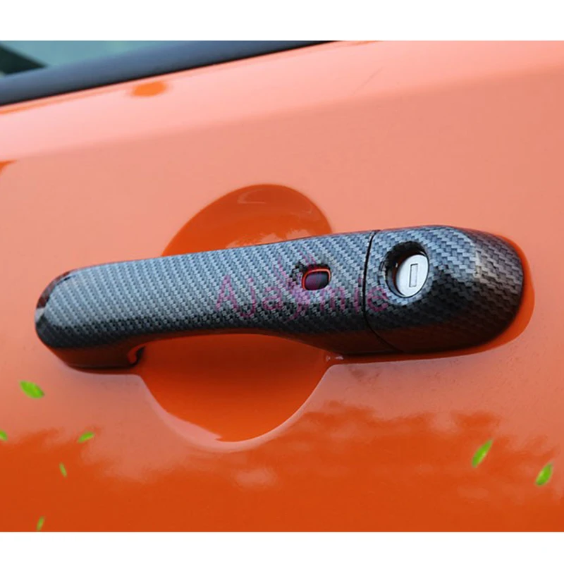 

For Jeep Renegade 2015-2019 Front and Rear Handle Cover Bowl Trims Grab Holder Protective Panels Frame Strips Car Covers Sticker