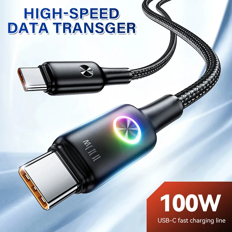 

Toocki Usb Type-c Cable Fast Charger Cable 5a Electronic Marker Chip 100w Fast Charge Cable For Iphone 15 Samsung S23 S22 Xiaomi