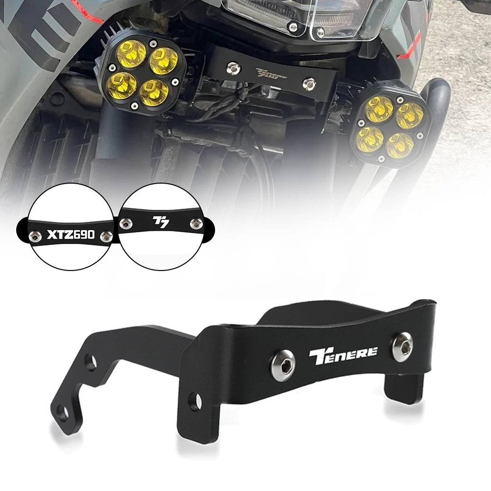 

For Yamaha Tenere 700 Rally 2019 2020-21 Motorcycle Auxiliary Light Backet Mount Holder Fog Lamp Bracket X690Z XTZ690 Tenere700