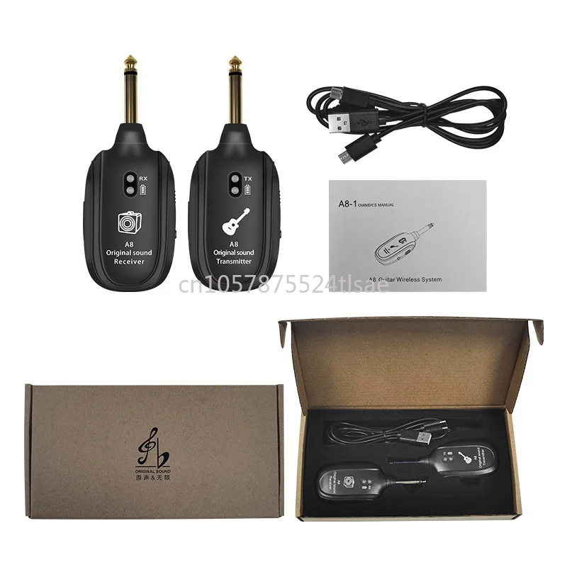 

A8 Guitar Pickup Wireless Transmitter Receiver