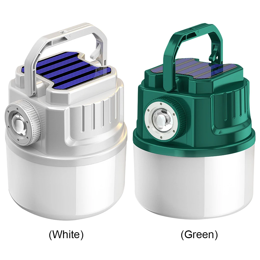 LED Camping Lantern Rechargeable IPX6 Waterproof Outdoor Tent Light Power Bank Zoom Portable Lantern for Hiking Travel Repairing