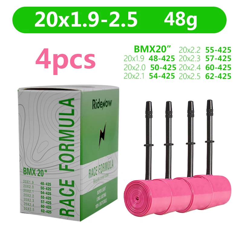 2x 20 Inch Inner Tubes Kids Bike Bicycle BMX 1.75-2.125 European - Foto 7