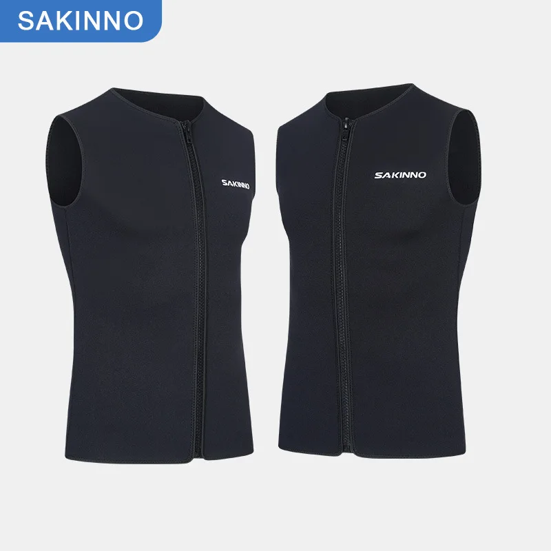 Diving Suits Men's and Women's Sleeveless Split Sun Protection Keeping Warm For Swimming Surfing Snorkeling