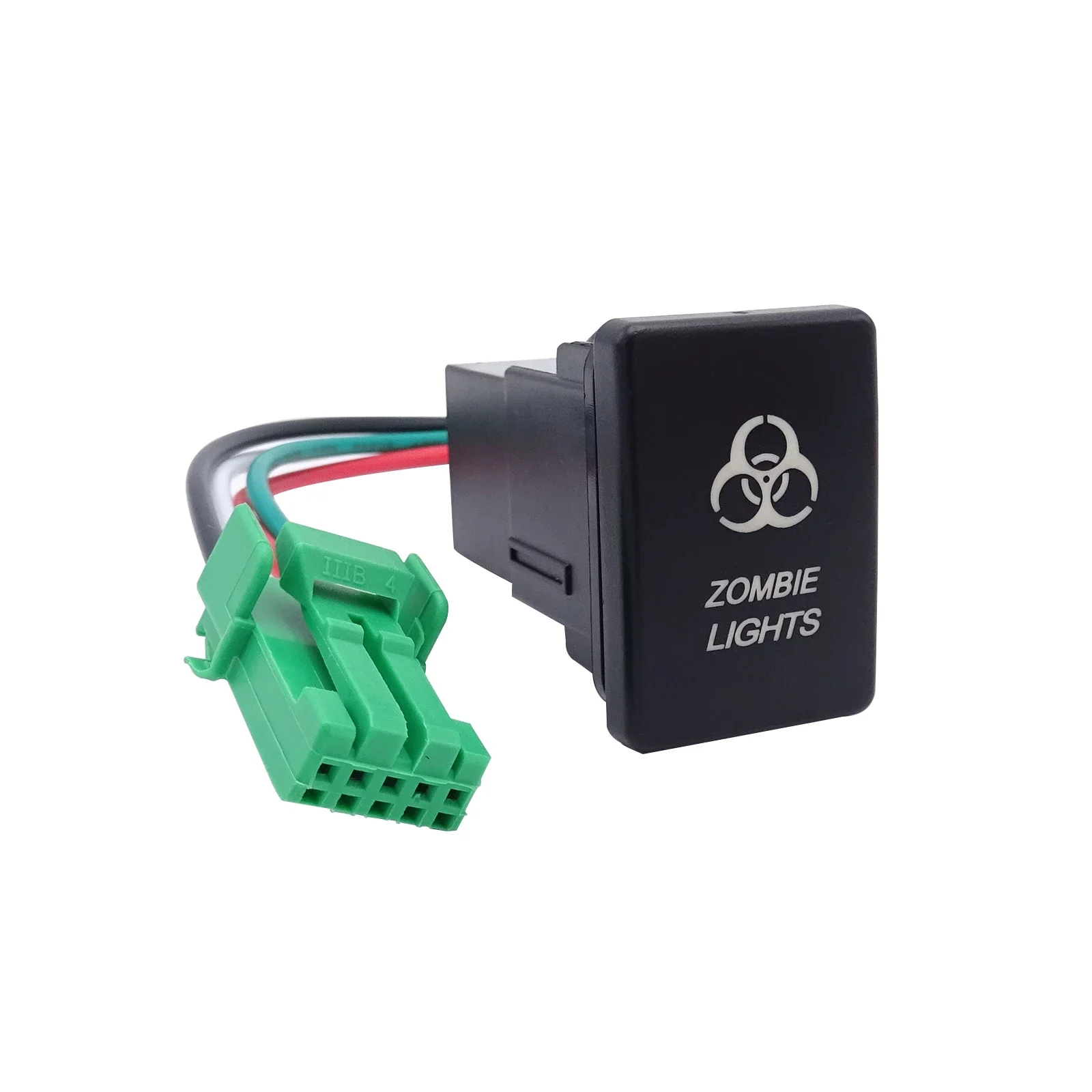 LED 조명 바/안개/후면/스포트 라이트/듀얼 USB 인터페이스 커넥터 자동차 ON-OFF 버튼 블루 12V For Toyota RAV4 Yaris 4Runner