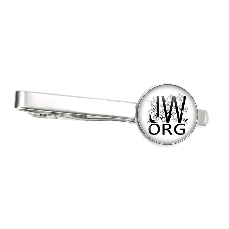 Tie Clips Personal Mode Jw.Org 16MM Steampunk Jehovah Glass