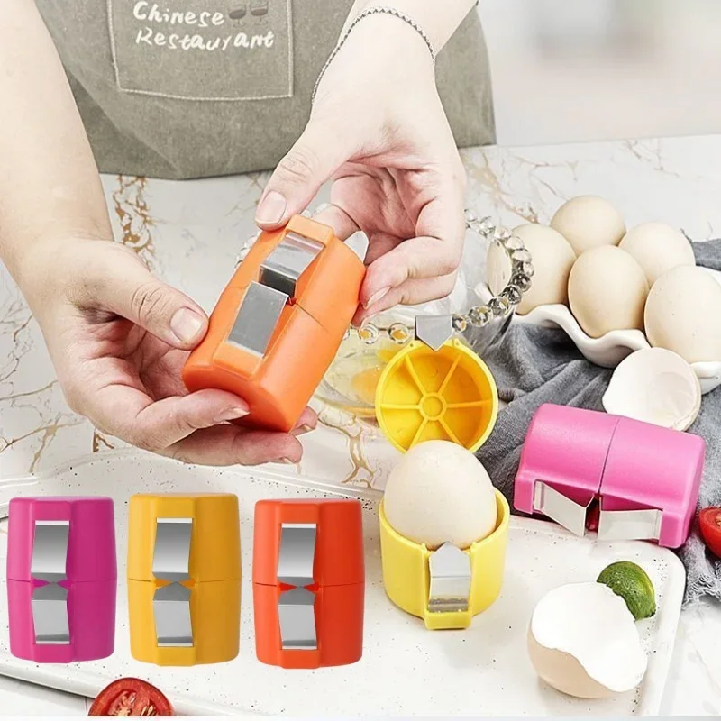 Abridor de casca de ovo de plástico manual profissional disjuntor de ovos  antiaderente mão separador de casca de ovo multifuncional ferramentas de  cozimento de cozinha - AliExpress