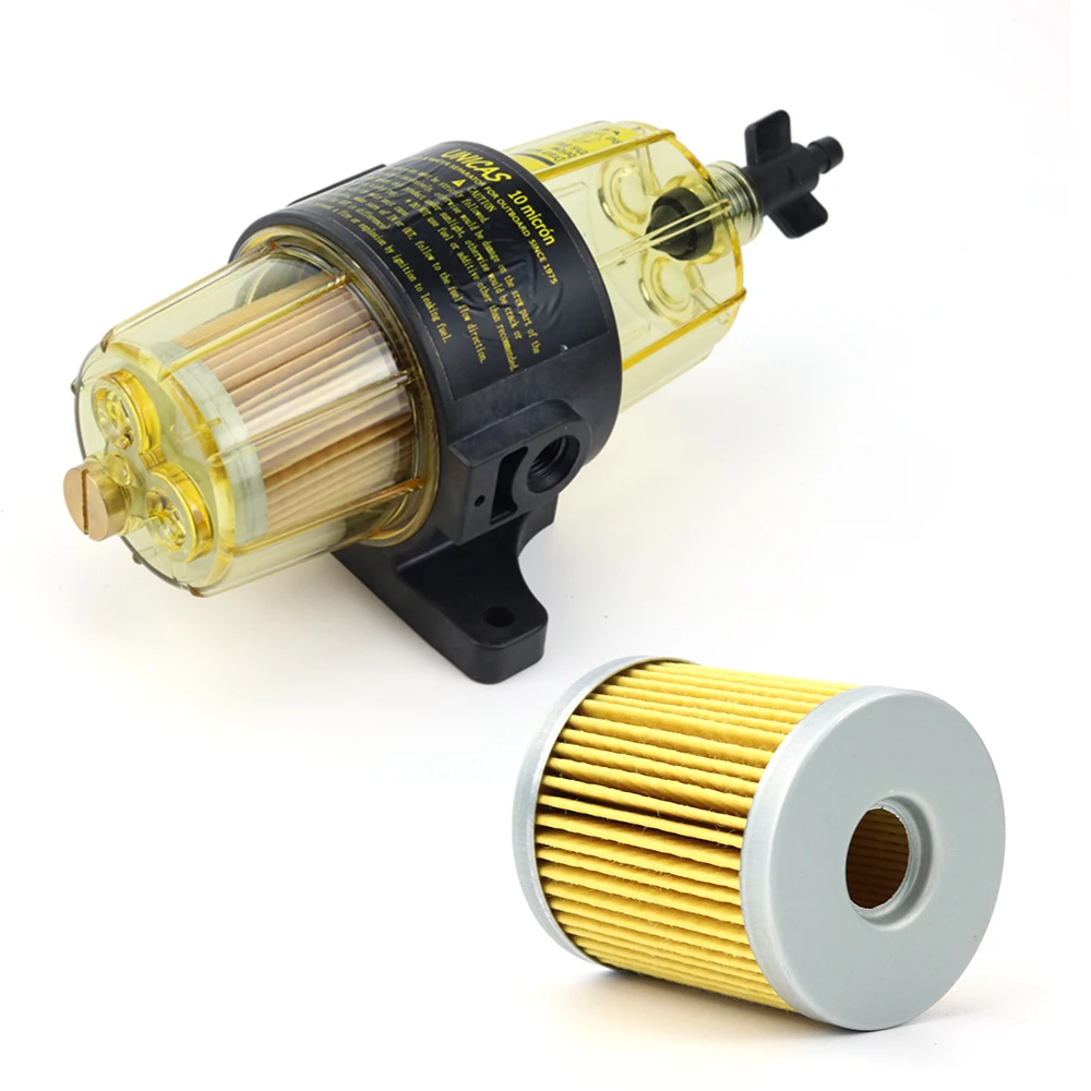 Fuel Filter Element Water Separator Assembly 5Pcs/10Pcs UF-10K UF10K Outboard Motor Boat Engine Honda Yamaha Suzuki Mercury