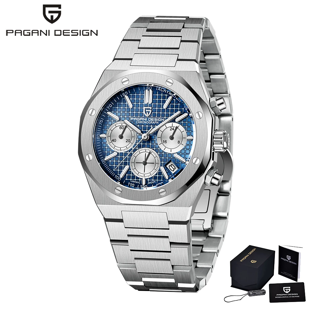 パガーニ PRGANI DESIGN クロノグラフ ステンレス PD-1707 ▶️ Pagani Design PD-1707 | Chronograph | 316L Stainless