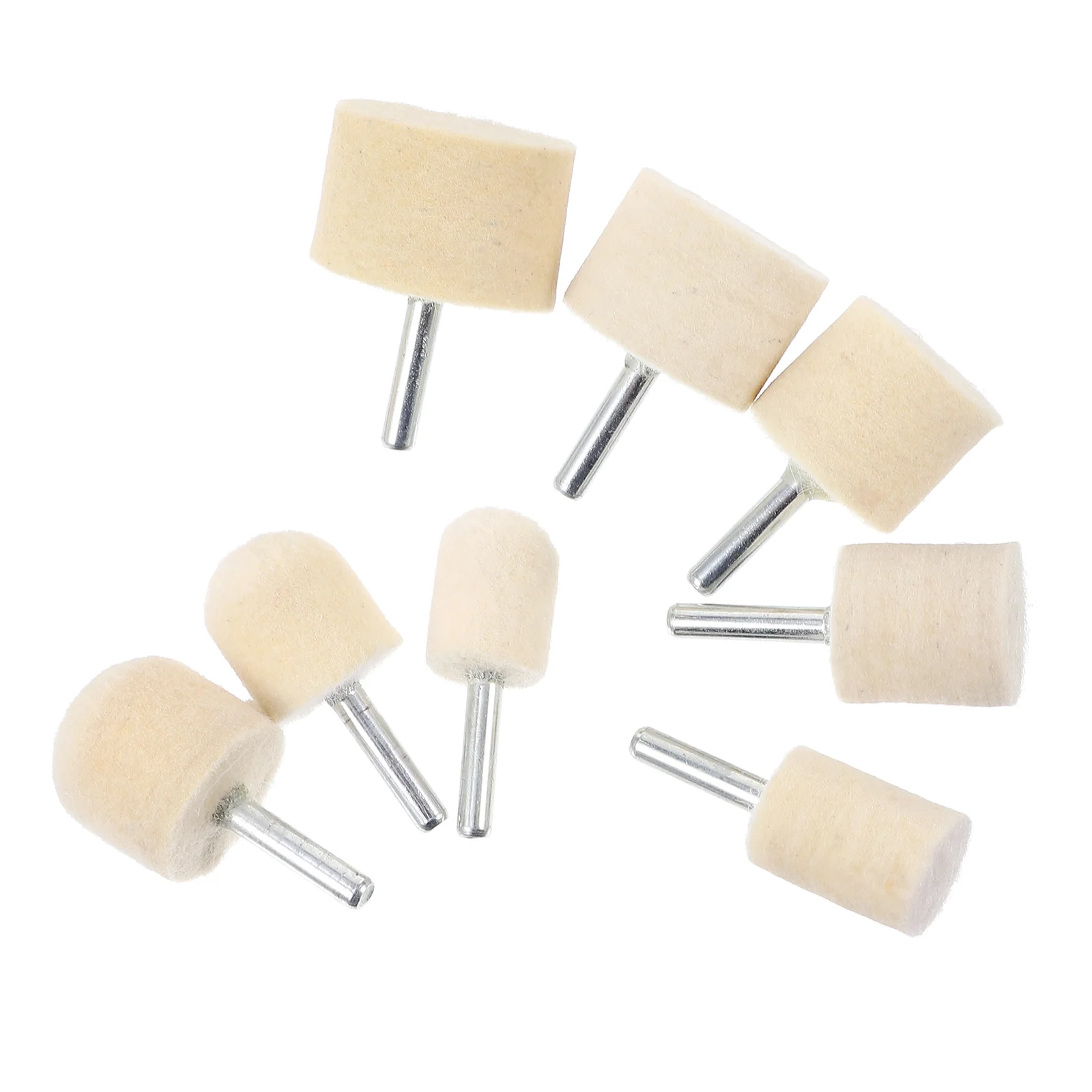 

8Pcs Nail Drill Bits Polishing Buffing Pad 8 Sizes Buffing Wheel Drill Kit