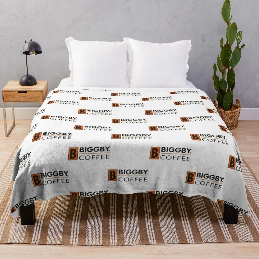 

Кофейное одеяло Biggby, роскошное Брендовое постельное белье, теплое зимнее индивидуальное оформление