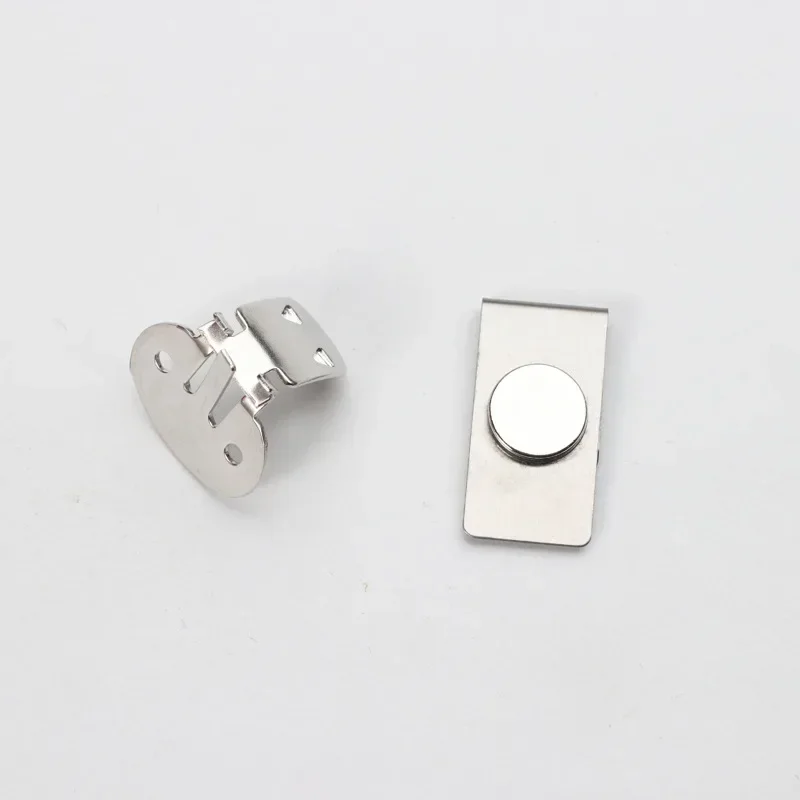 Tie Clips Magnetic Invisible Automatically Fixed Stainless Steel Metal Shirt Tie Clips Creative Jewelry For Men Accessories Gifts