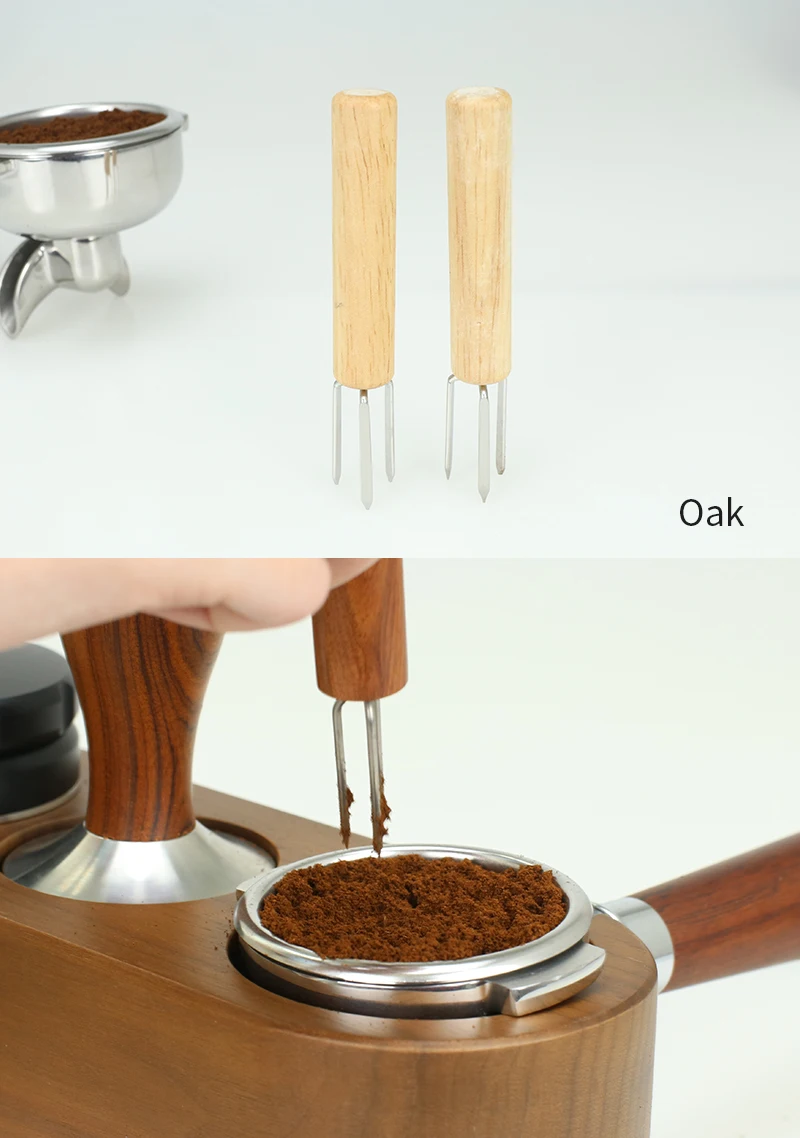 Kaffee Nadel Verteiler wdt Werkzeuge Edelstahl Nadeln Espresso Pulver Rührer Espresso Kaffee Rühren Barista Zubehör – Detail 11