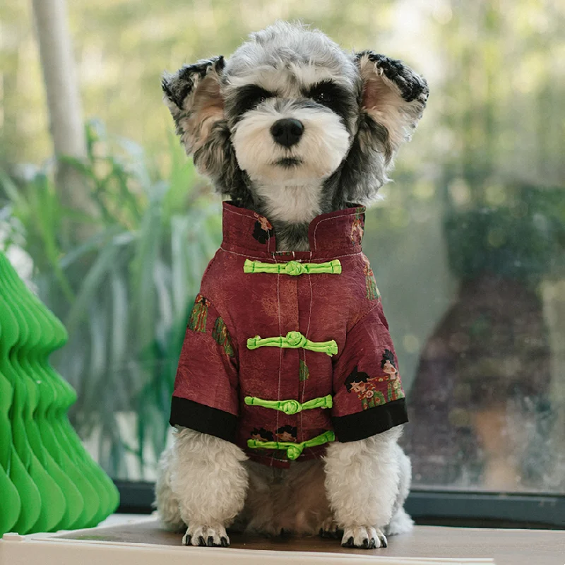 

Летняя одежда для собак, костюм Тан, пудель, шнауцер, бордюр, колли, самоеда, Хаски, большие размеры