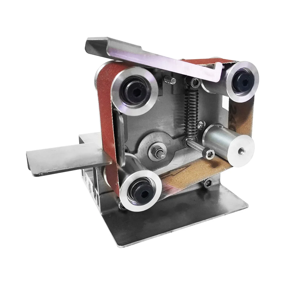 Mini Electric Sander Belt Grinder Multifunctional DIY Knife Sharpener, 775 110-240v 4-axis Variable Speed Handheld Power Tools 3