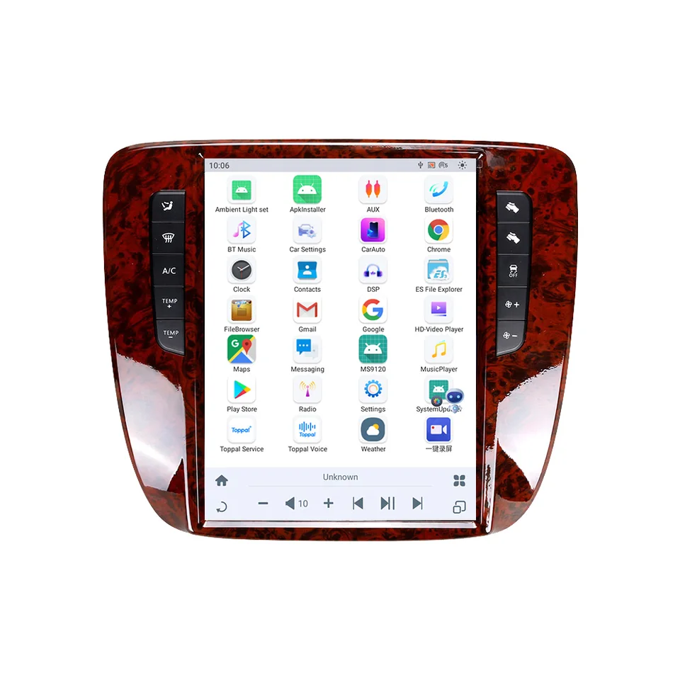 12.1" Tesla Android Screen Radio 2din For Chevrolet Tahoe Suburban GMC Yukon 2015 - 2020 GPS Carplay Car Multimedia Video Player
