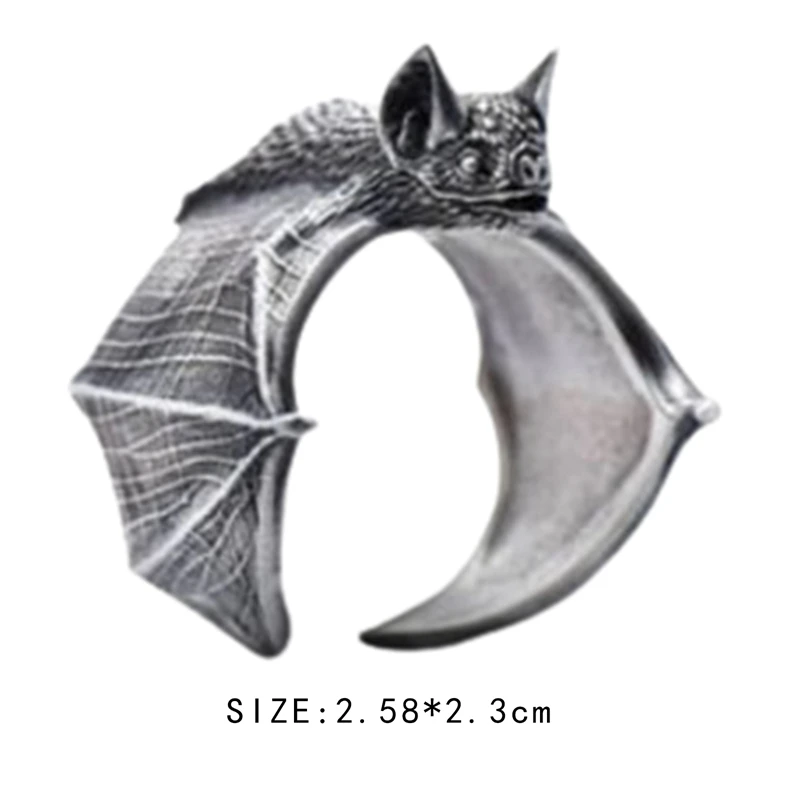 Vintage Bat Finger Rings Fashion Retro Style Adjustable Bat Rings Women Men Jewellery Gift finger ring,ring set,adjustable rings,signet ring,animal ring