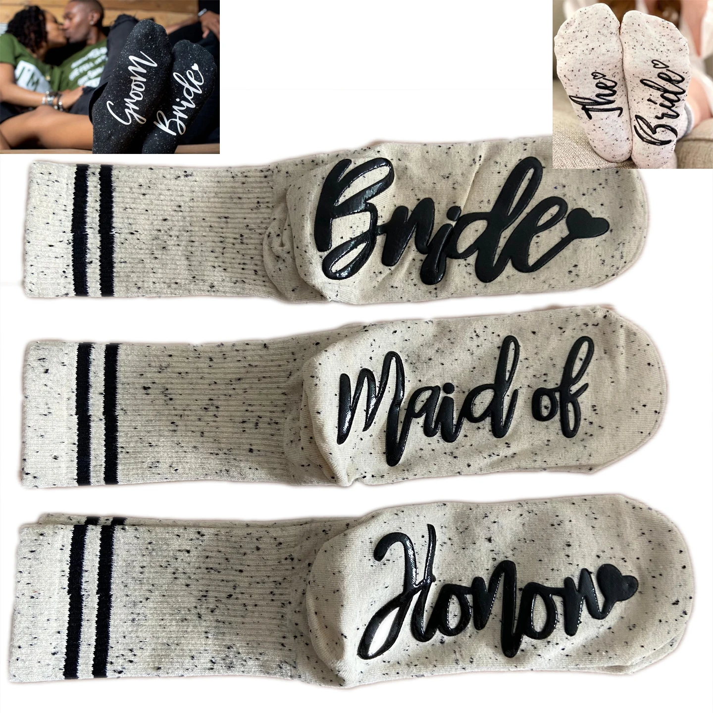 

1 пара, свадебные носки, носки для невесты