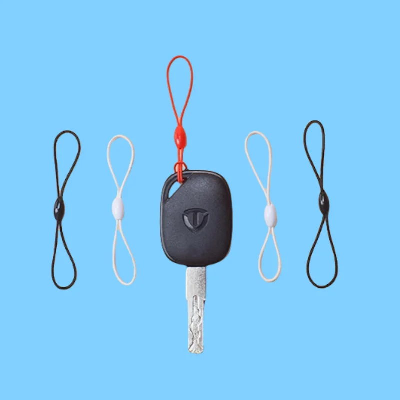 Set of 10 Versatile Nylon Lanyards for Small Electronic Devices and ID Badges