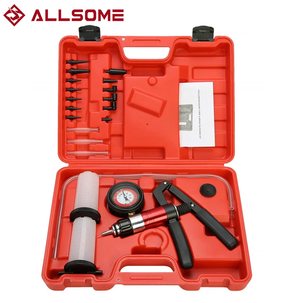 Allsome Auto Diagnostictool Car Auto Handheld Vacuum Pistol Pump Brake
