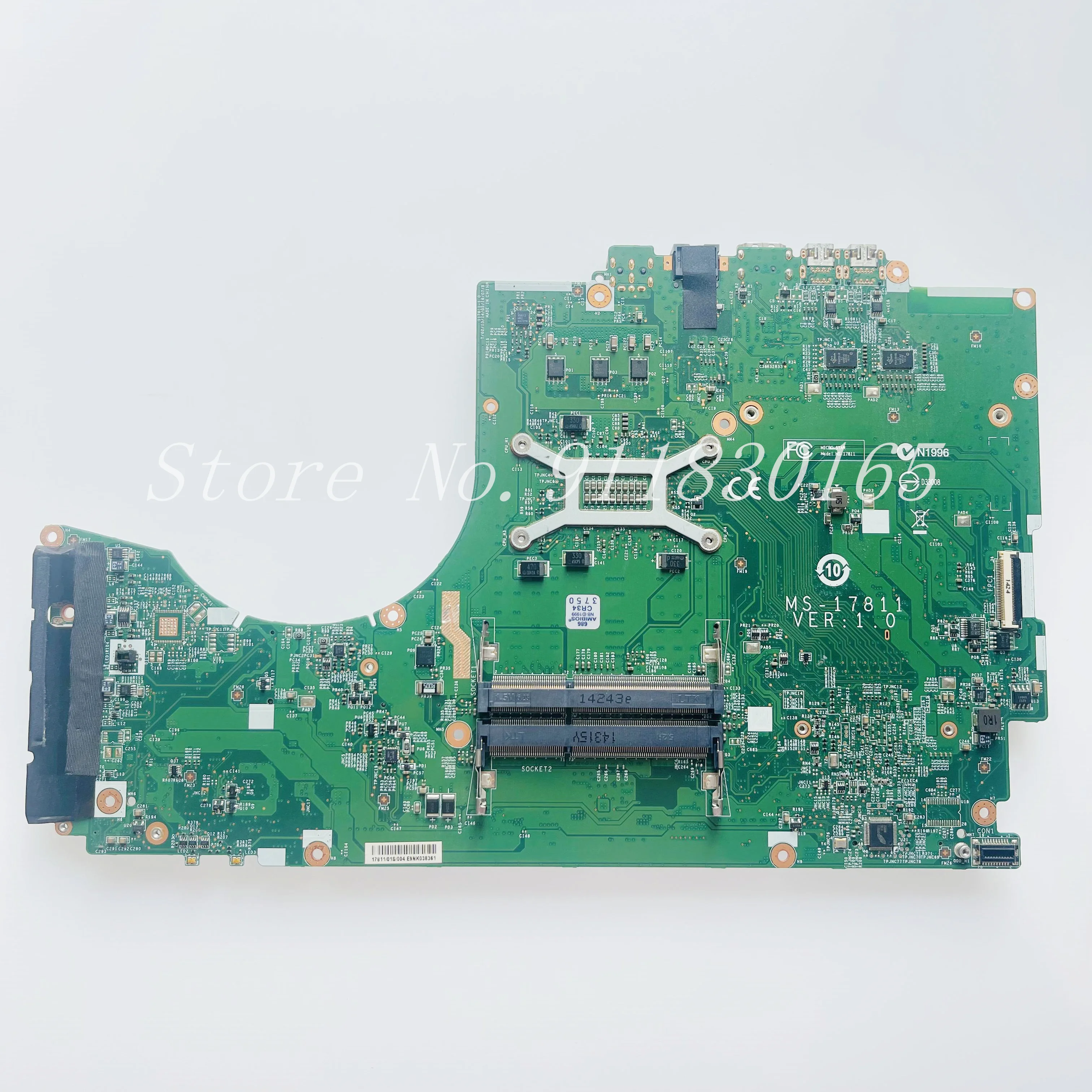 MS-17811 Mainboard For MSI GT72 2QE GT72 2QD MS-1781 Laptop