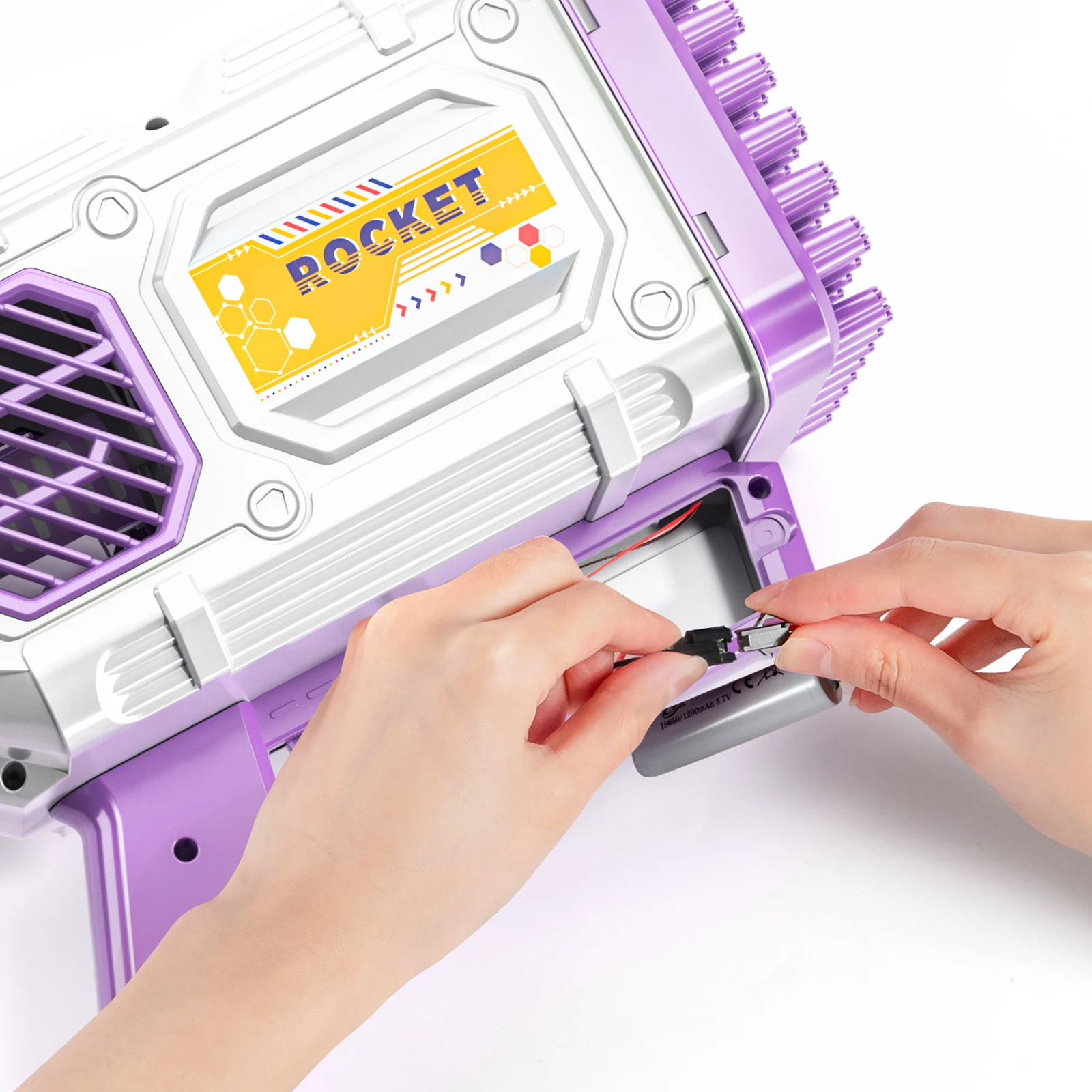 86-Hole Rocket Bubble Gun 5