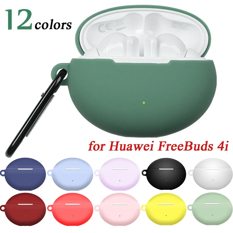 

Защитный чехол для наушников Huawei FreeBuds 4i, гарнитура, мягкий силиконовый защитный чехол, наушники-вкладыши с защитой от потери, чехлы для FreeBuds4i