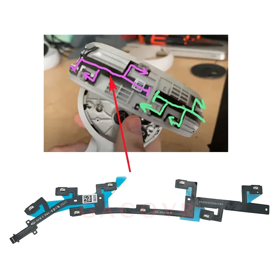 VR Glasses Headset Original New Locating Ring Flex Cable For Oculus Quest 2 VR Headset Right Controller P/N 330-00912-03 Replacement Part Accessory