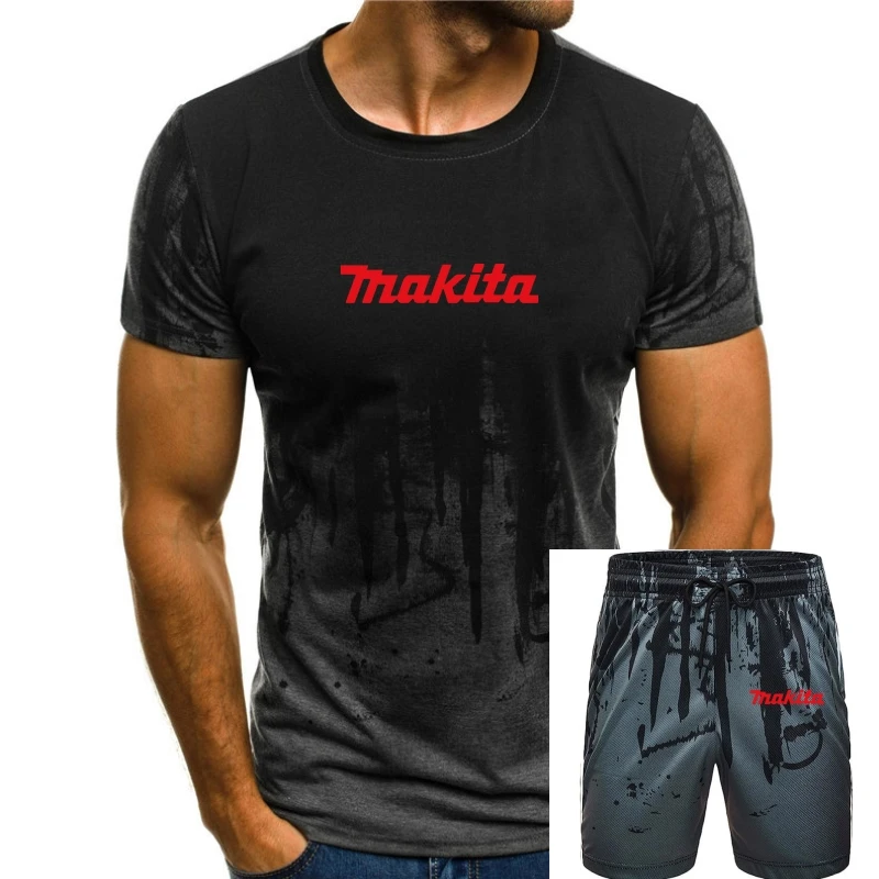 

Серая футболка с логотипом Makita, США, размер S-XXL-