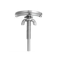 60mm Stainless Steel Pizza Oven Thermometer Baking Food Meat 10-400 Degrees Celsius Grill Barbecue Stove Thermograph 2