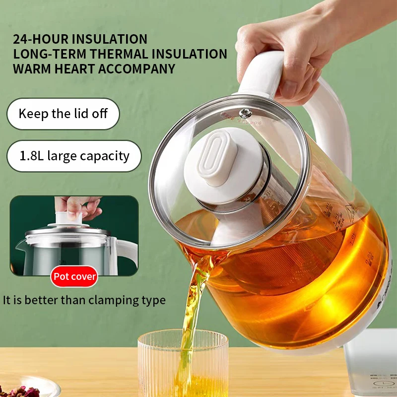 New 2024 220V CHIGO Health 1.8L pot automatic multifunctional tea maker household electric heating kettle CHIGO 4