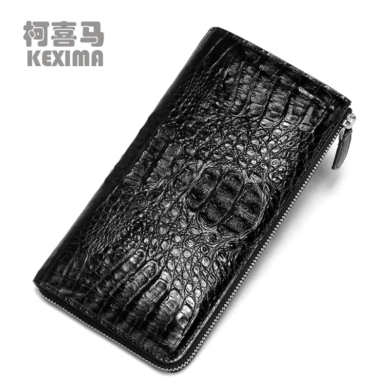 

yuanyu new Thai crocodile bag Men handbag multi-card new business bags genuine crocodile leather men clutch bags