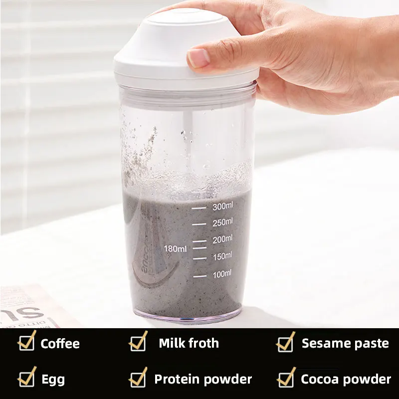 0.6L Electric Milk Frother,USB Portable Blender,Wireless Coffee Maker,Home Kitchen Egg Beater Mixer Machine,Whisk Cream Foam Cup 5
