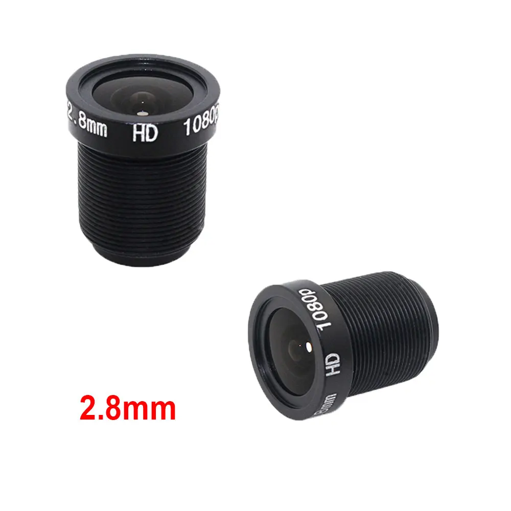 HD CCTV LENS 1080P 2.8/3.6/6mm Security Camera Lens M12 2MP Aperture F1.8, 1/2.5" Image Format Surveillance Camera Lens