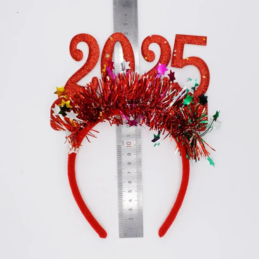 Christmas Headband Happy New Year Party Head Band Joy Noel Merry Christmas Party Accessory Kids Favor