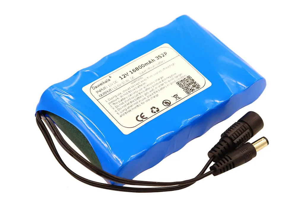 Vente en gros sur mesure 12V 18650 Batterie 16800mAh 18650 Batteries  rechargeables 12.6V PCB Batterie au lithium Carte de protection 12.6V 1A  Chargeur ODM Batterie au lithium OEM à proximité - VBatteryPack