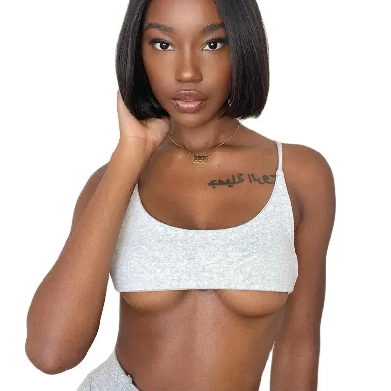 

CrossborderEuropeanandAmericanwomen'sclothing,springnewfashionstreetphotossportsshortsuspenderveststoptierforeign tradewholesale