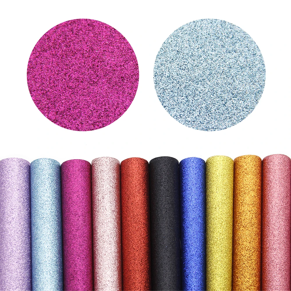 20*33cm Fine Glitter Faux Synthetic Leather Fabric For Bows Earrings Bag Leather Crafts DIY Handmade Material,1Yc1947