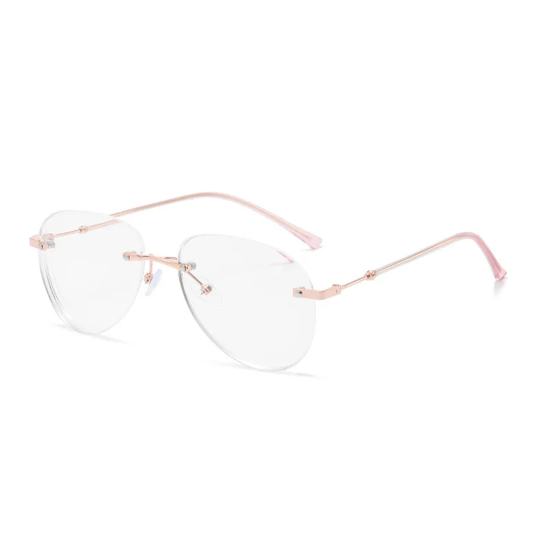 Sleek Frameless Progressive Prescription Glasses for Men - Trendy & Classic Design