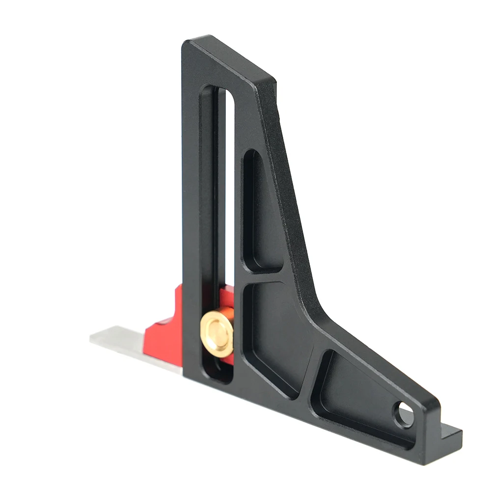 Ganwei 알루미늄 합금 높이 게이지 듀얼 스케일 홈 DIY 목공 높이 측정 도구 Tablesaw 깊이 측정 눈금자