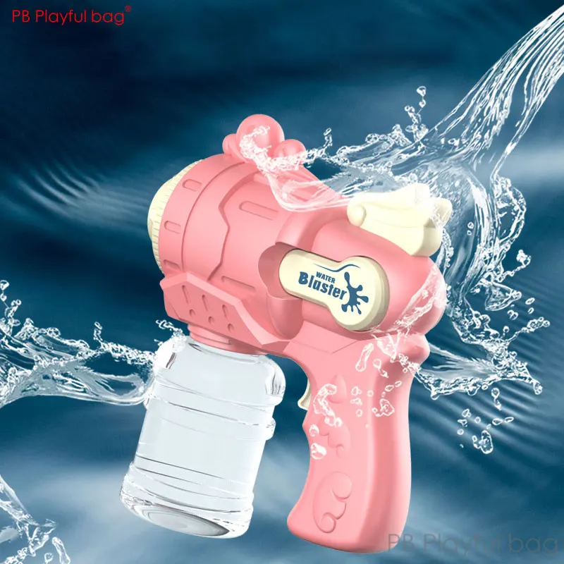 2 mode Cartoon Electric Water Gun Summer Spray water toys Summer outdoor Children toy blaster DIY Empty Bottle Modification AC79