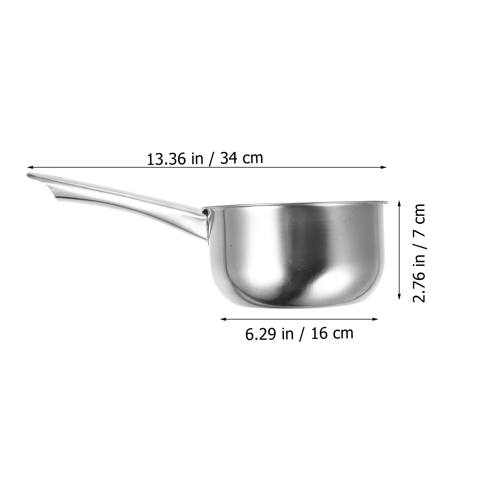 Long Handle Stainless Steel Ladle Soup Spoon Water Scoop Kitchen Gadgets Pot Tools Household Water Ladle Dining Bar