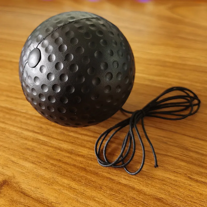 Head-mounted boxing reaction ball 6.3cm diameter rubber ball PU Foam tennis Muay Thai Boxing speedball Training