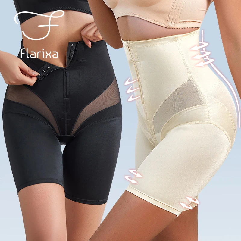 

Flarixa Slimming Sheath Woman Flat Belly Shaping Panties High Waist Trainer Body Shaper Postpartum Tummy Control Underwear 3XL