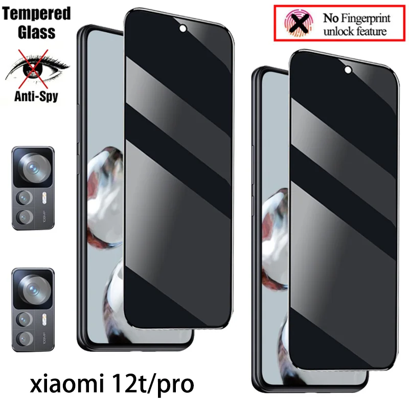 

anti-spy glass protector For xiaomi 12t privacy screen protector xiomi 12t privacy glass film xiaomi-12t cristal antiespia For xiaomi12t Tempered Glass xiaomi 12t pro