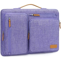 Universal 360° Protective Laptop Sleeve Case - Stylish Notebook Briefcase - 9-11 inch (Purple)