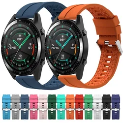 22mm 20mm Watch Strap for Samsung Galaxy watch 6 5 pro 4 classic Active Sport Silicone bracelet huawei watch gt 3-2-2e-pro band